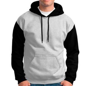 Sudaderas con Capucha Personalizadas de Algodón 100% para Hombre, Estilo Casual de Invierno, Color Sólido, Alta Calidad para Adultos - Product Image 1