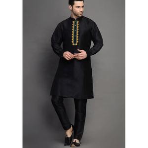 Nueva llegada tamaño personalizado vestido paquistaní hombres Shalwar Kameez hombres ropa manga larga Shalwar Kameez traje - Product Image 5