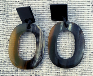 Anillo de oreja de cuerno de búfalo hecho a mano, accesorios de moda de último diseño para exportaciones al por mayor con cadenas de glowin fashion - Product Image 2