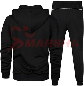 Survêtements de sport décontractés à capuche unisexes de qualité supérieure, marque OEM, vente en gros, hiver, poids lourd, fabriqués au Pakistan - Product Image 5