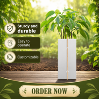 Protection de Tronc d'Arbre Fruitier en Plastique Alvéolaire PP Écologique Blanc 3mm 600x300mm pour Vente en Gros, OEM et ODM Disponibles