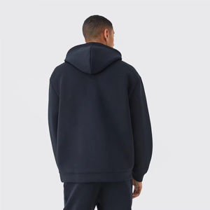 Sudaderas con Capucha de Invierno, Estilo Urbano, Holgadas, 100% Algodón, Mezcla de Felpa, OEM, Personalizadas para Hombre - Product Image 3