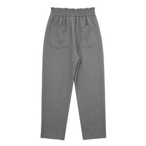 Pantalon de survêtement pour homme de qualité supérieure, design boutonné OEM, séchage rapide, longueur intégrale, taille haute, décontracté, logo brodé, élastique - Product Image 5
