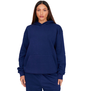 Ropa de entrenamiento de fabricante OEM, chándal de mujer, traje de jogging de talla grande, sudaderas con capucha informales personalizadas, chándal - Product Image 4