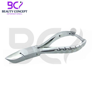 Juego de 5 piezas de instrumentos de podología de acero inoxidable con alicates de boca ancha y cuchilla curva para uñas encarnadas y limado de dedos - Product Image 3