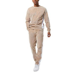 Wholesale Best Supplier Casual Wear <b>Men</b> Acid Wash Tracksuit Factory Price Comfortable Fit <b>Men</b> Sunfaded Tracksuits - Product Image 1