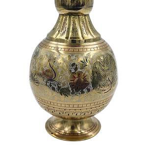 Support de fleurs en laiton de style moderne fait à la main pour la décoration de mariage intérieure et extérieure Vase côtier pour la décoration de la maison avec fonction d'affichage - Product Image 3