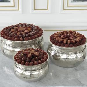 Accessoires de chocolat pour la décoration intérieure Ramadan Décor Bonbons Bol de service Argenterie Bol de service au chocolat Plateaux à bon prix - Product Image 2