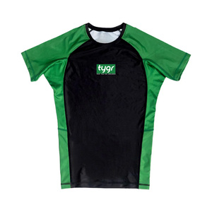 Rash Guard MMA sur mesure de haute qualité pour hommes BJJ Fitness & Grappling Suppléments à manches courtes No-Gi des meilleurs fournisseurs - Product Image 1