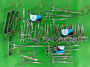 Juego de 48 Piezas de Instrumentos de Cirugía General para Hernia, Alta Calidad Alemana - Product Image 5