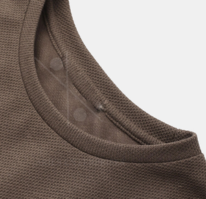 เสื้อยืดผู้ชายคุณภาพพรีเมี่ยมสำหรับชุดลำลองฤดูร้อนผ้าฝ้าย100% ผ้าถักพิมพ์โลโก้และสีตามสั่ง - Product Image 4