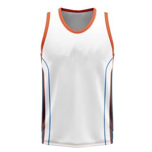 Maillot de basket-ball pour hommes conçu avec un tissu léger pour une meilleure vitesse, un meilleur confort et une meilleure concentration pendant le jeu - Product Image 1