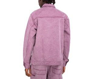 Veste de travail d'hiver en denim vintage personnalisée charpentier Detroit veste de mécanicien en toile fabricant de vestes pour hommes - Product Image 6