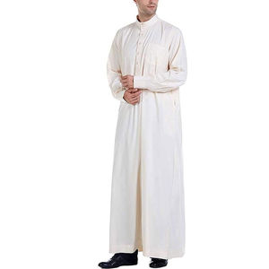 Diseños de Kurta de Calidad Superior para Hombre, Thobe Árabe Multicolor, Diseño Jubba, Envío en Línea, Nueva Llegada, Servicio OEM, MOQ Bajo - Product Image 3