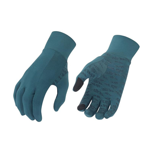 Gants d'hiver à doigts entiers en cuir coupe-vent pour écran tactile, pour le cyclisme, la course à pied et les sports de plein air, fabricant OEM personnalisé - Product Image 1