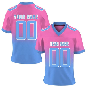 Camiseta de Fútbol Americano Personalizada, Camiseta de Rugby de Poliéster Cómoda para Adultos, Gran Venta - Product Image 2