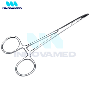 Pinzas hemostáticas Kelly duraderas 2025, instrumentos quirúrgicos manuales reutilizables de acero inoxidable con bloqueo curvo con soporte en línea - Product Image 3