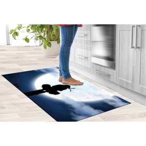 พรมลายซามูไร: พรมตกแต่งบ้านขนาดใหญ่ ทันสมัย ทำความสะอาดง่าย พร้อมพรมขนนุ่ม - Product Image 3