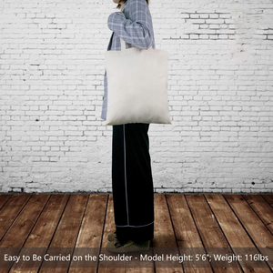 Sac fourre-tout pliable en toile avec poignée en corde de coton personnalisé - Product Image 5