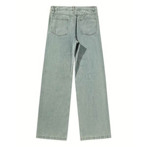 Pantalon large taille haute tendance en tissu léger, coupe décontractée, confortable et doux pour un usage quotidien - Product Image 2