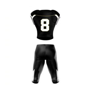 บริการ OEM ขายส่งชุดอเมริกันฟุตบอลคุณภาพสูง ผลิตจากโพลีเอสเตอร์ 100% ชุดทีม ราคาถูก - Product Image 2