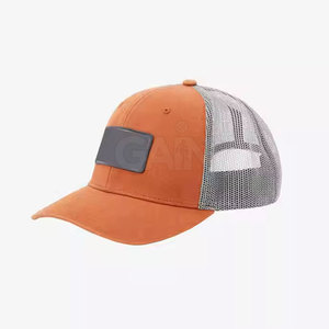 Quantité minimale de commande bas Chapeaux de camionneur Logo personnalisé Chapeaux de camionneur universels Casquette de camionneur en coton avec logo personnalisé - Product Image 1