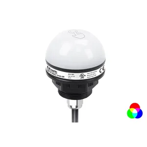ไฟแสดงสถานะ LED รุ่น Di-Soric SBP-FK-R50D-1TPNS-2M, 24 โวลต์ ดีซี, IP65, สีขาว, โดมพลาสติก, ขั้วต่อแบบสกรู, ใช้กับแผงควบคุม, ทนทาน - Product Image 1