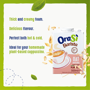 Boissons végétales OraSi Barista Oat 0,5 litre 12 unités - Product Image 5