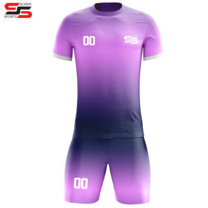 Custom Club Soccer Uniforms Soccer <b>Kit</b> Short Sleeve Soccer Wear Sublimation Football Uniform Made in Pakistan - Product Image 3
