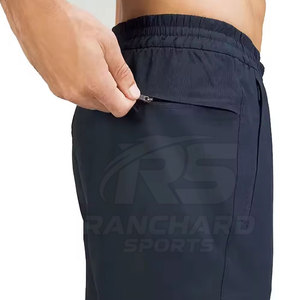 Pantalones Casuales Suaves Personalizados de Color Sólido, Pantalones Deportivos Cálidos de Invierno para Hombre, de Poliéster y Algodón - Product Image 4