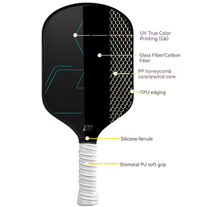 ไม้พายพิคเคิลบอลคาร์บอนไฟเบอร์ขายส่ง ปี 2025-2026 รุ่น Pro IV 14 มม. / 16 มม. รับผลิตแบบ OEM/ODM ผู้ผลิตไม้พายแบบกำหนดเอง ไฟเบอร์กลาส - Product Image 2
