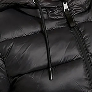 Nouvelle Veste Bomber Hiver Respirante en Coton Tricoté avec Fermeture Éclair et Lettres pour Femme, Personnalisable OEM, Séchage Rapide – Grande Vente - Product Image 3