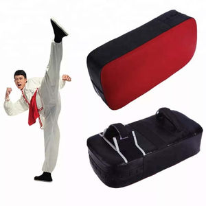 Almohadillas de entrenamiento de boxeo personalizadas, almohadillas curvas para golpes de kick boxing, escudo de golpeo para MMA y Muay Thai, almohadillas para patadas. - Product Image 5