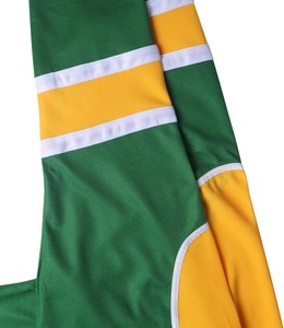 Venta al por mayor de camisetas de hockey sobre hielo OEM Elite Edition logotipo personalizado de secado rápido poliéster duradero reforzado con costuras uniformes de calidad profesional - Product Image 3