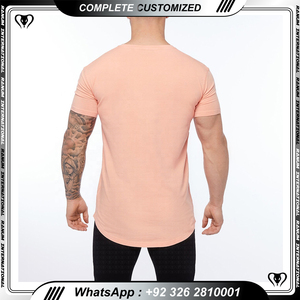 Venta al por mayor personalizado correr gimnasio desgaste gimnasio Drifit O cuello camisetas - Product Image 4