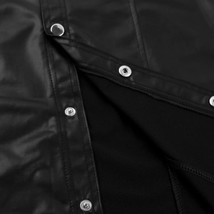 Thoshine Marca Hombres Camisa de cuero Slim Fit Moda Camisas de cuero real Camisetas suaves Manga larga Motocicleta y motorista Streetwear - Product Image 6