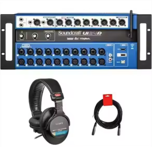 Soundcraft Ui24R Mixeur numérique 24 entrées authentique, tout nouveau modèle avec enregistrement USB multi-traack et sans fil - Product Image 3