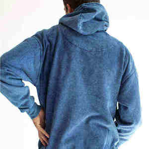 Sweatshirt à capuche pour hommes avec impression personnalisée Sweatshirts à capuche unisexes avec logo personnalisé Sweats à capuche unis pour hommes - Product Image 5