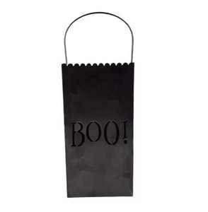 Vente en gros de bougeoir décoratif pour table à manger pilier en fer noir mat bougeoir avec revêtement en poudre pour décoration de mariage - Product Image 5