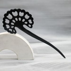 VOTRE ACCESSOIRES DE CHEVEUX EN CORNE DE BUFFLE POLI FAIT À LA MAIN Fourchette à cheveux Bâton Barrettes Clips pour Bijoux Matiss Coiffure - Product Image 3