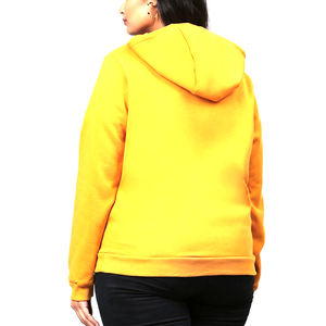 Sudaderas con Capucha de Invierno para Mujer, Talla Grande, Color Sólido, Moda, Alta Calidad, Ecológicas, Poliéster/Algodón, Impresión Personalizada - Product Image 2