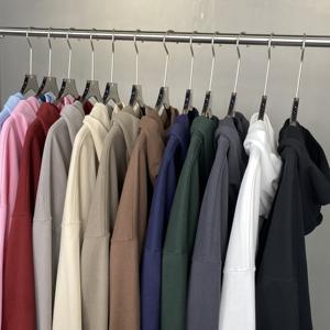 Venta al por mayor de ropa de hombre de marca personalizada con estampado de felpa francesa de gran tamaño de algodón pesado GSM sudaderas con capucha - Product Image 2