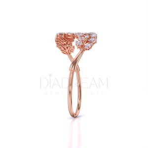 Marquise Poire Ovale et Bracelet Diamant Taille Émeraude Bracelet Diamant Moissanite Bracelet En Argent Sterling 925 - Product Image 4