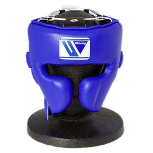 Protège-tête de boxe professionnel personnalisable en cuir synthétique respirant – Couleurs et tailles sur mesure, impression de logo personnalisée, OEM - Product Image 1