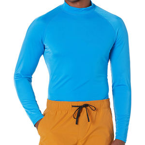 Dernier modèle de protection contre les éruptions cutanées de couleur personnalisée pour hommes à vendre en taille adulte Top produit tendance Protège-éruptions cutanées en spandex respirant - Product Image 6