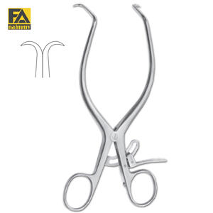 GELPI Écarteurs manuels en acier inoxydable pour la peau et le vagin Base d'instruments chirurgicaux approuvés CE et ISO - Product Image 1