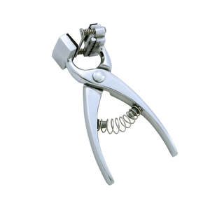 Instruments vétérinaires en acier inoxydable Cettia, pinces à tatouer de haute qualité pour porcs et chèvres, pinces à épines d'oreille, applicateur pour animaux - Product Image 6