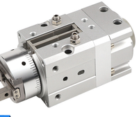 Cylindre à piston pneumatique à griffe d'air de type 2 à entraînement rotatif, corps en aluminium, modèle SCD100x25 MDHR2 MHR2-10R 15R