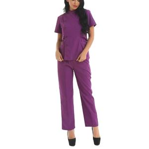 Conjuntos de Uniformes Médicos de Moda Novedosos para Mujer: Pantalones Jogger Únicos y Blusas con Cuello en V - Venta al por Mayor 2026 - Product Image 3