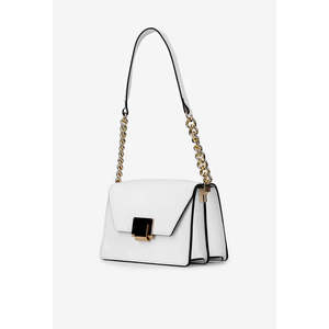 Borsa a Spalla Bianca da Donna in Vera Pelle Italiana AP IDEA MODA - Product Image 4